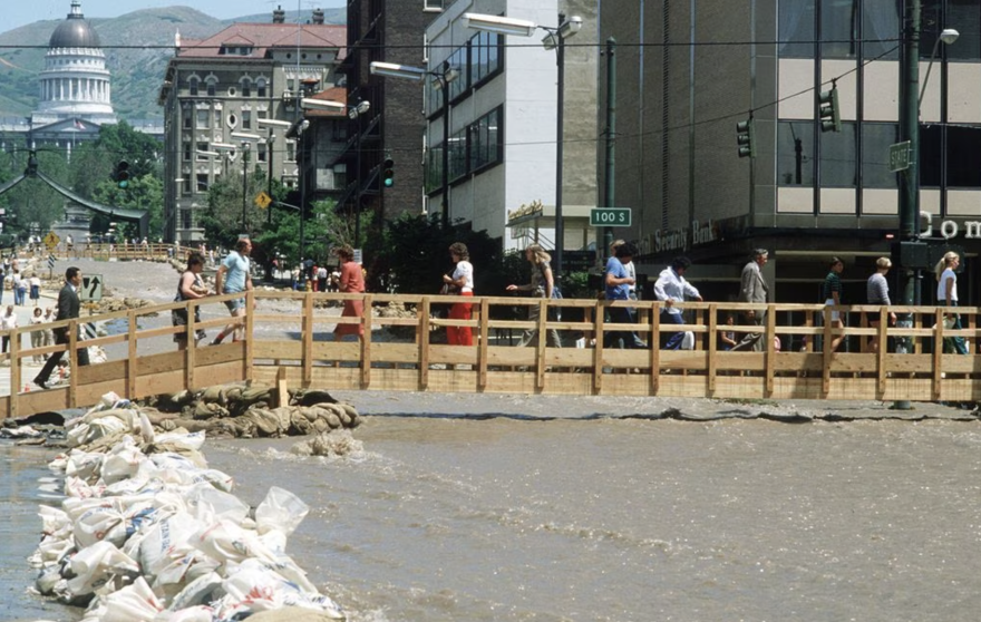 In 1983 Salt Lake City Became A River With Utah s Snowpack Could in-1983-salt-lake-city-became-a-river-with-utah-s-snowpack-could